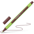 Schneider Line-Up Fineliner Pen Topaz Brown Ultra-Smooth Tip 0.4mm